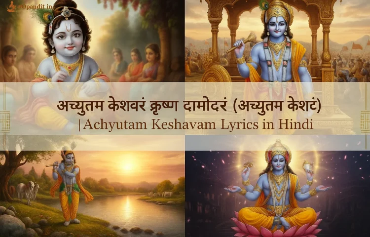 achyutam-keshavam-lyrics -in-hindi